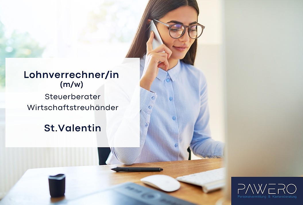 Lohnverrechnerin (m/w) zu besten Arbeitsbedingungen gesucht