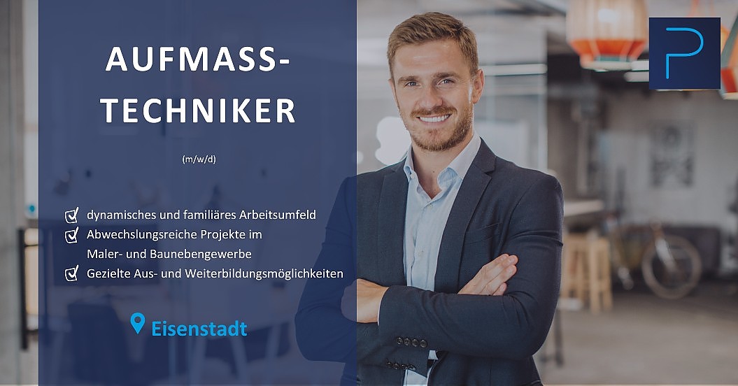Malermeister als Aufmaßtechniker (m/w/d)